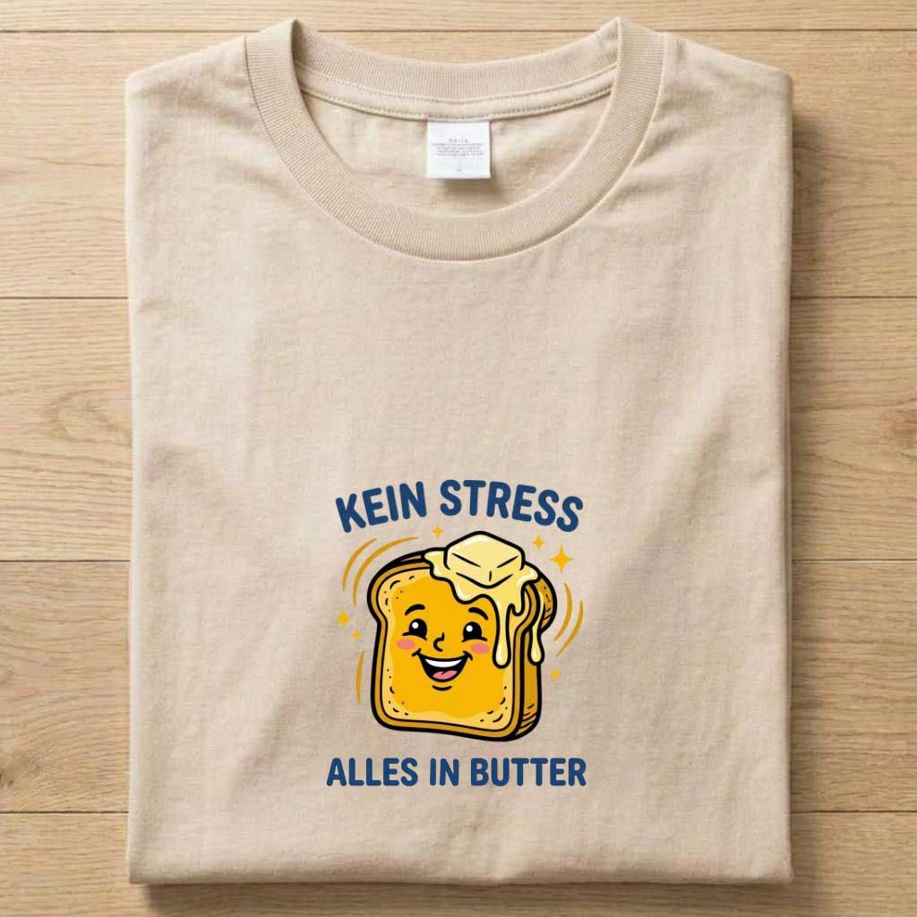 Alles in Butter - Gute Laune T-Shirt Unisex