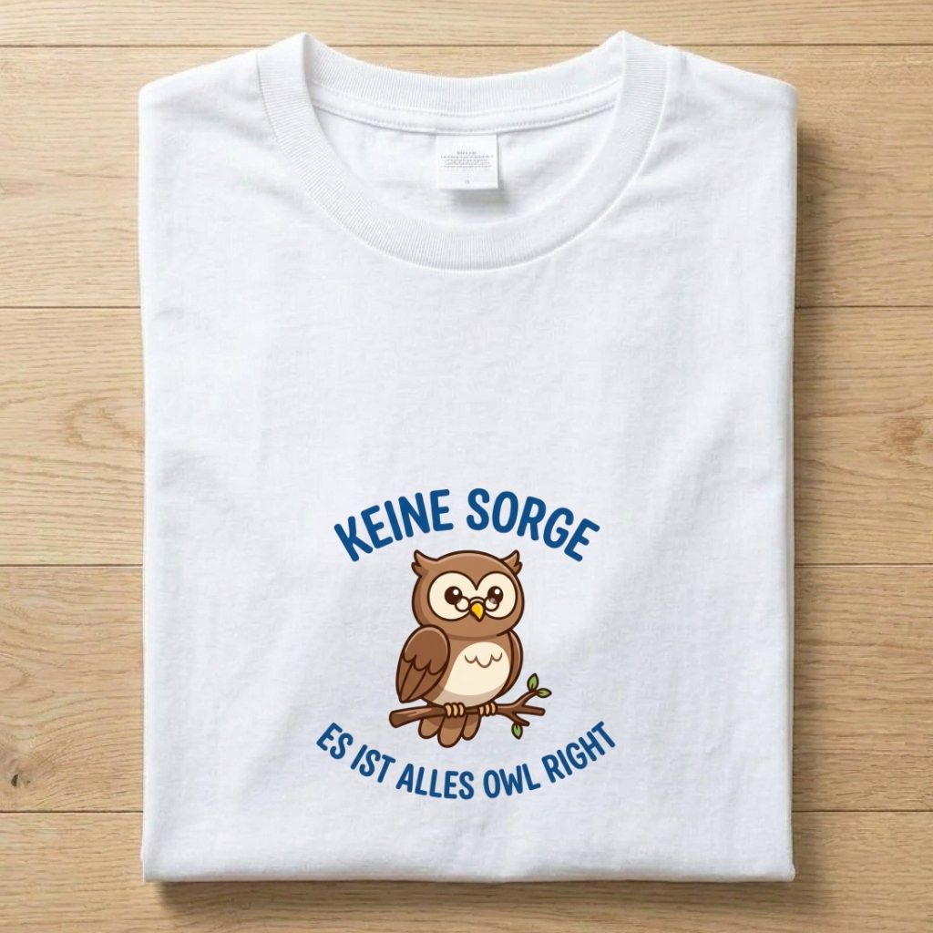 Owl Right - Gute Laune T-Shirt Unisex