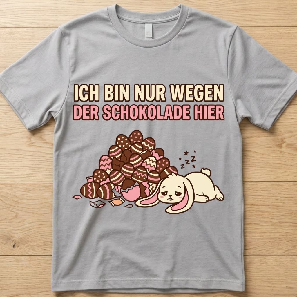 Schokolade - Ostern T-Shirt Unisex