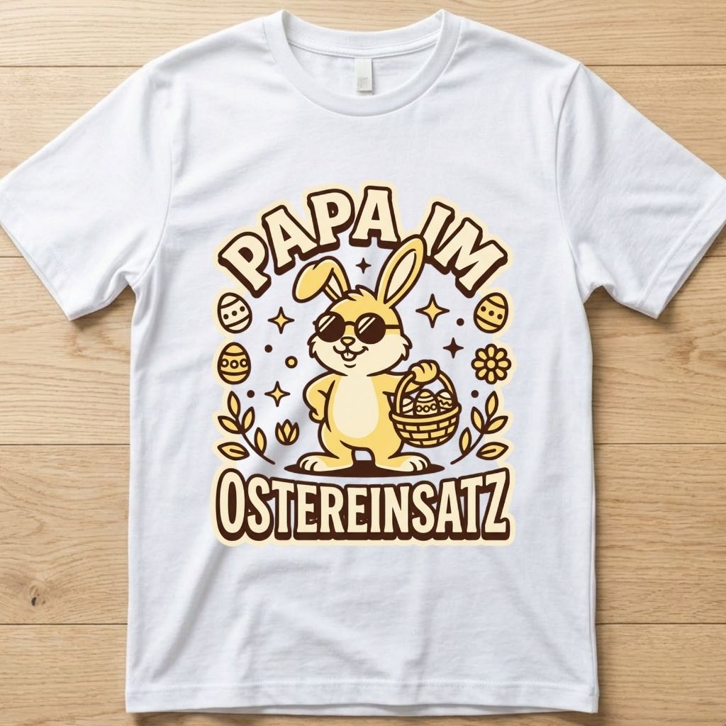 Papaeinsatz - Ostern T-Shirt Unisex