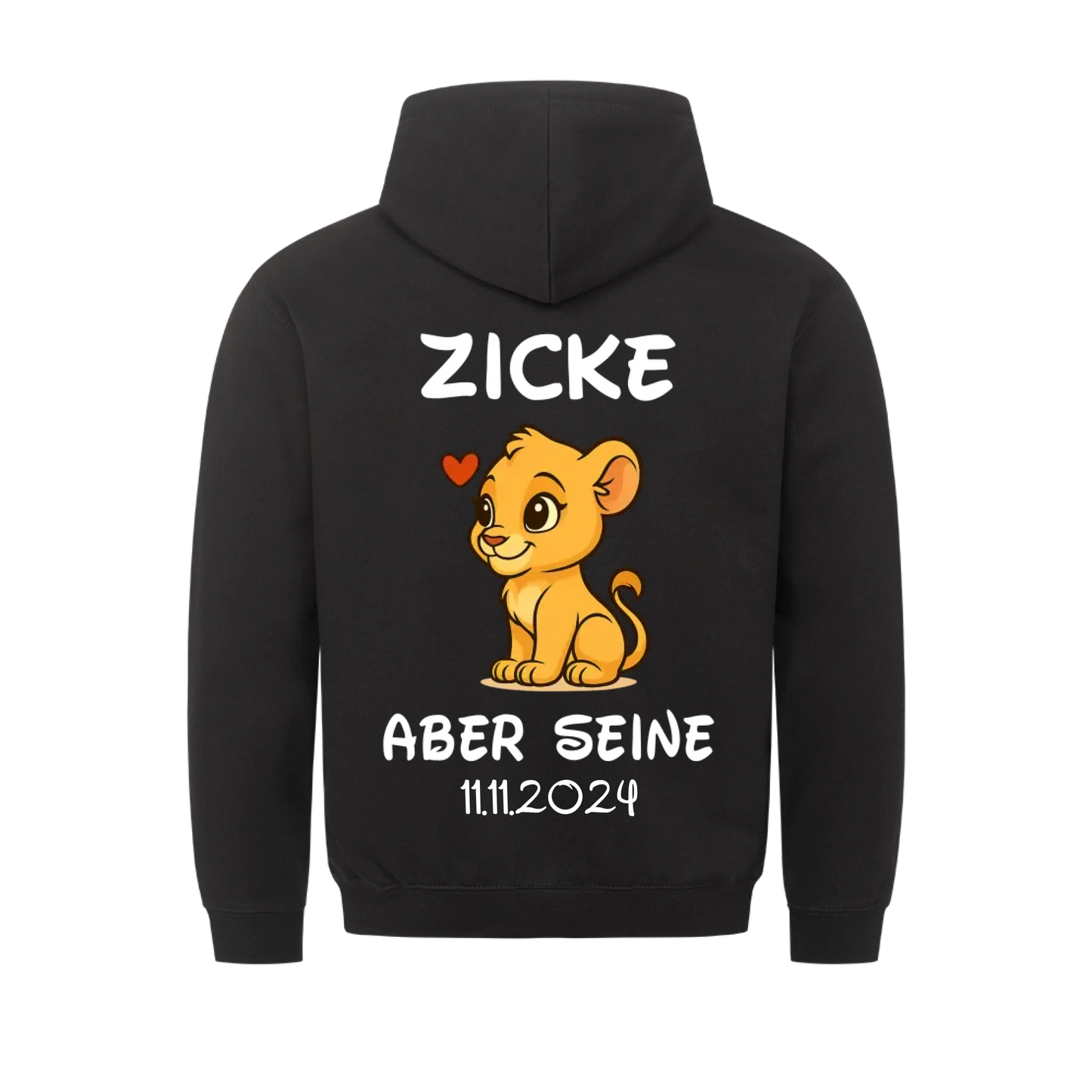 Zicke & Idiot Löwe - Hoodie Bündel (Personalisierbar mit Datum)