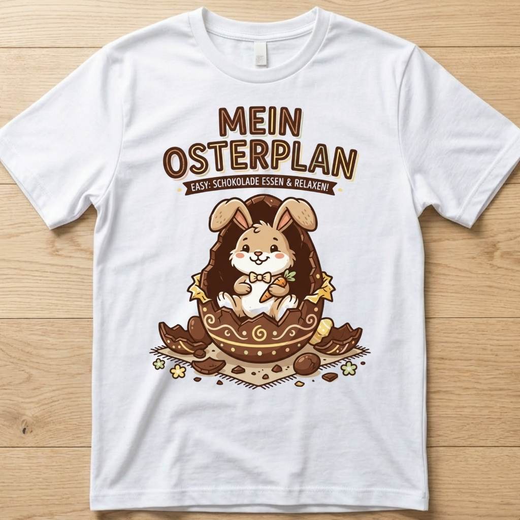 Mein Plan - Ostern T-Shirt Unisex
