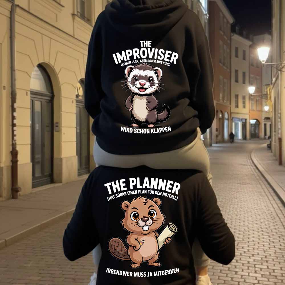 Planner & Improviser - Premium Hoodie Bündel