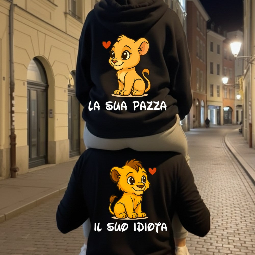 Idiota & Pazza Leone - Premium Hoodie Bündel