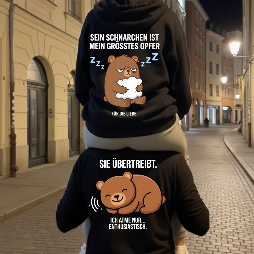 Bärenpärchen - Premium Hoodie Bündel