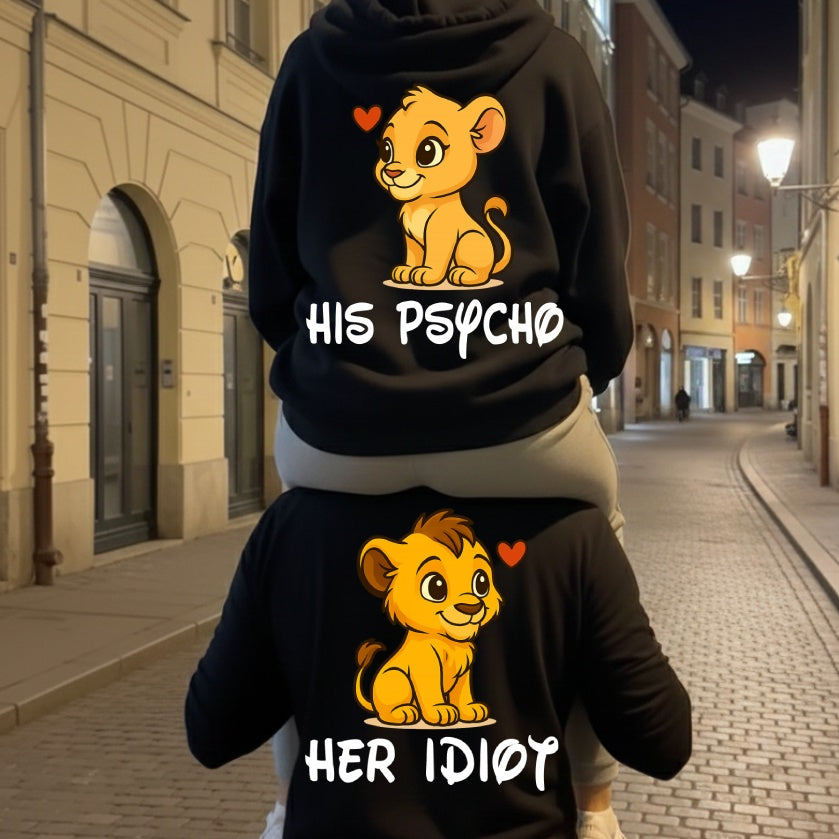 Idiot & Psycho Lion - Premium Hoodie Bündel