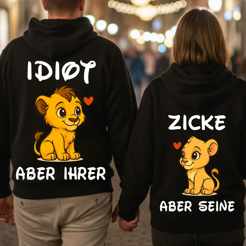 Zicke & Idiot Löwe - Premium Hoodie Bündel