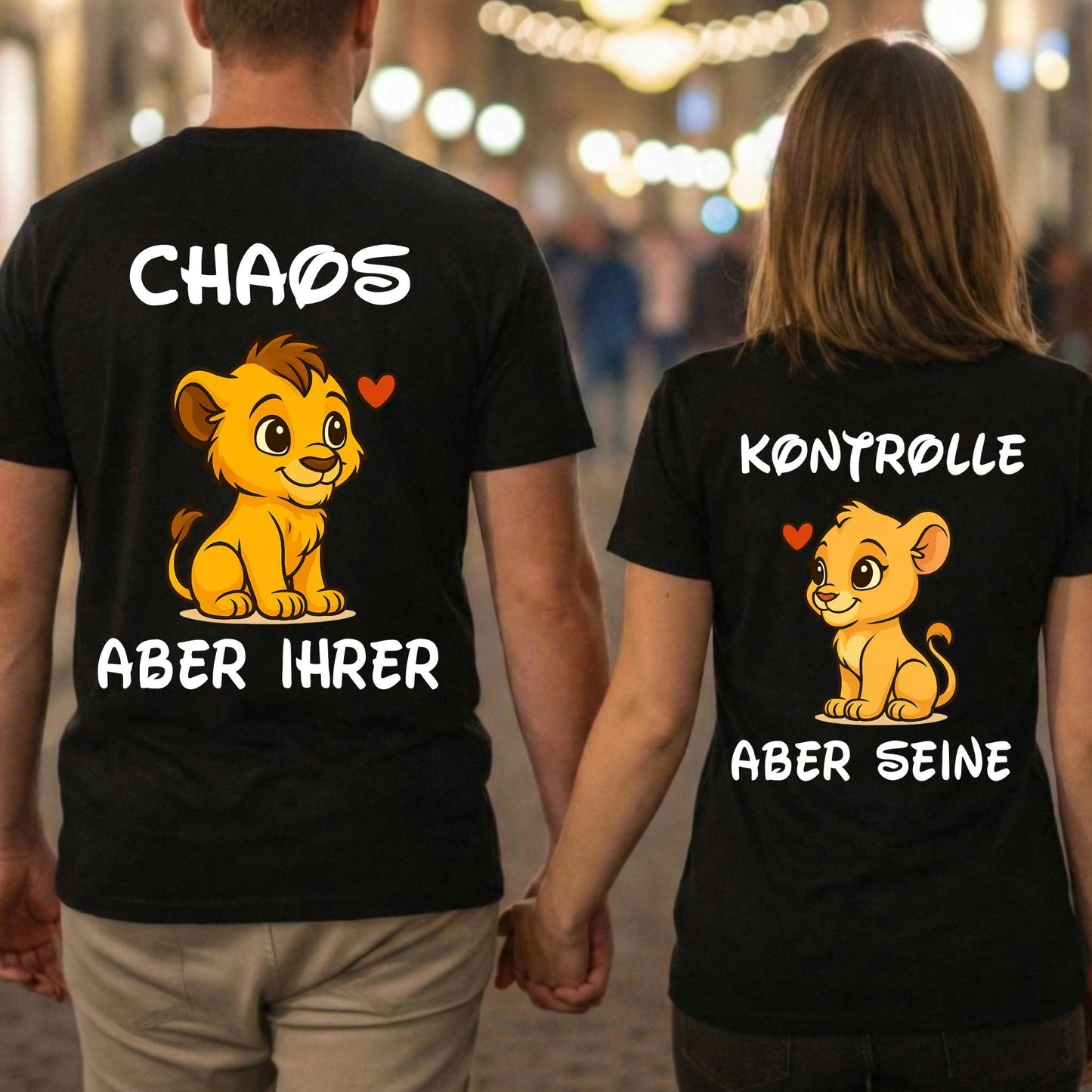 Kontrolle & Chaos Löwe - Premium T-Shirt Bündel