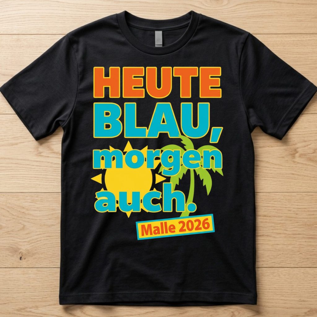 Heute & Morgen Schwarz