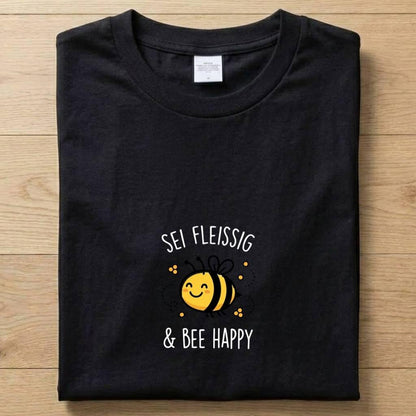 Bee Happy - Gute Laune T-Shirt Unisex