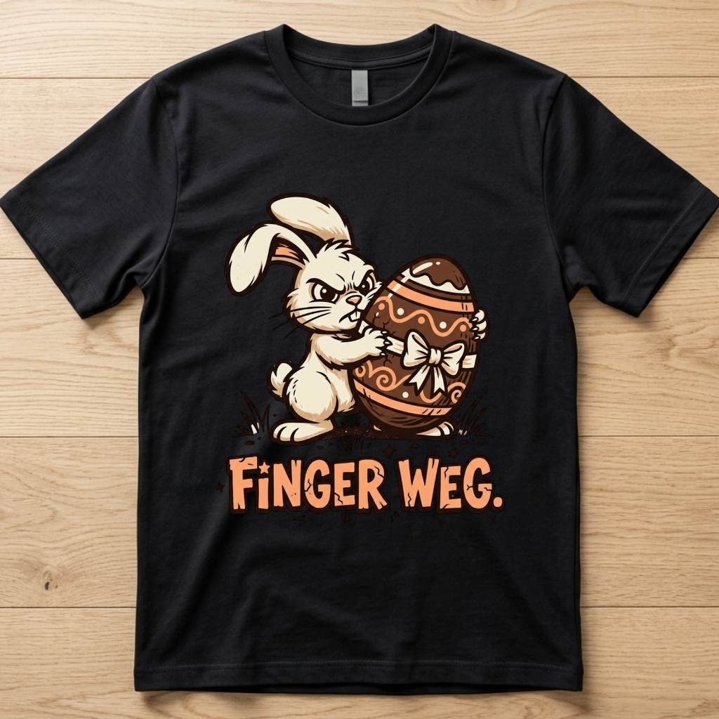 Finger Weg - Ostern T-Shirt Unisex