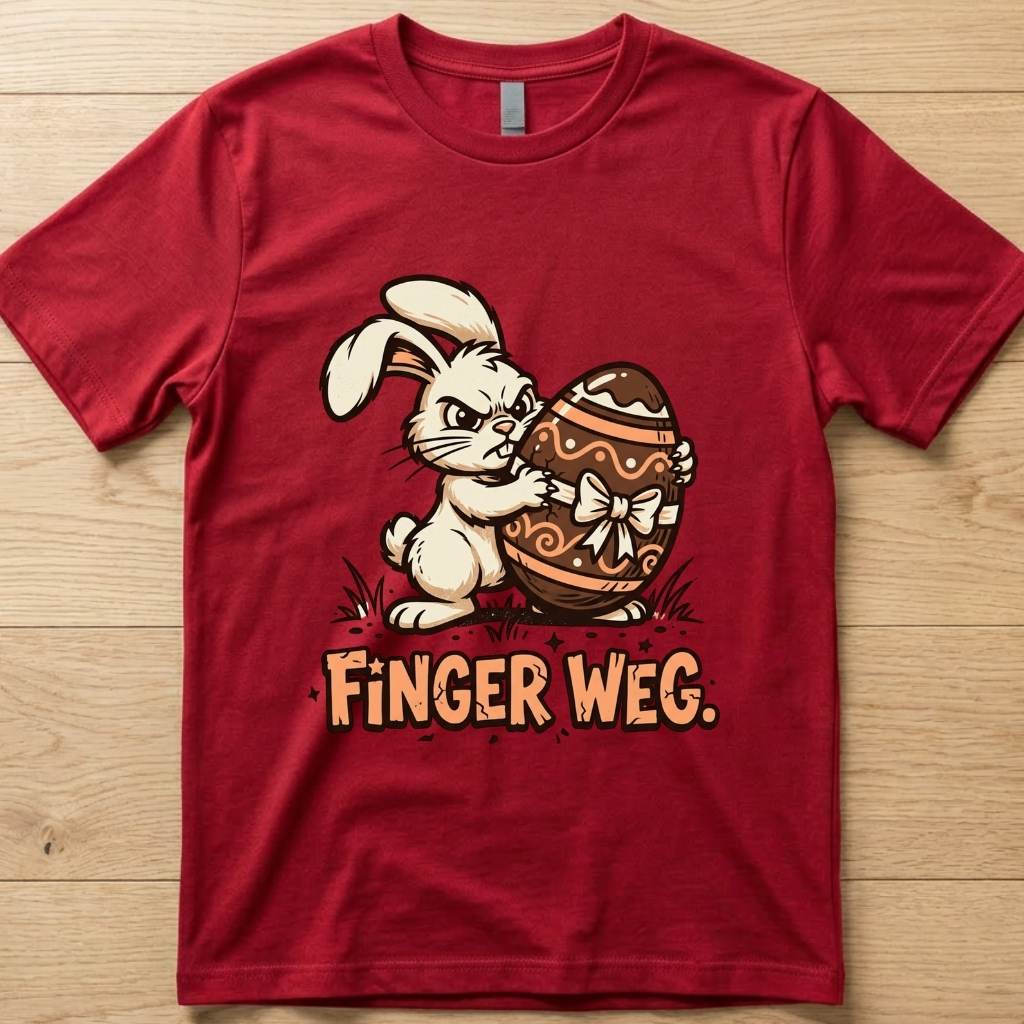 Finger Weg - Ostern T-Shirt Unisex