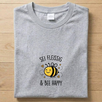 Bee Happy - Gute Laune T-Shirt Unisex