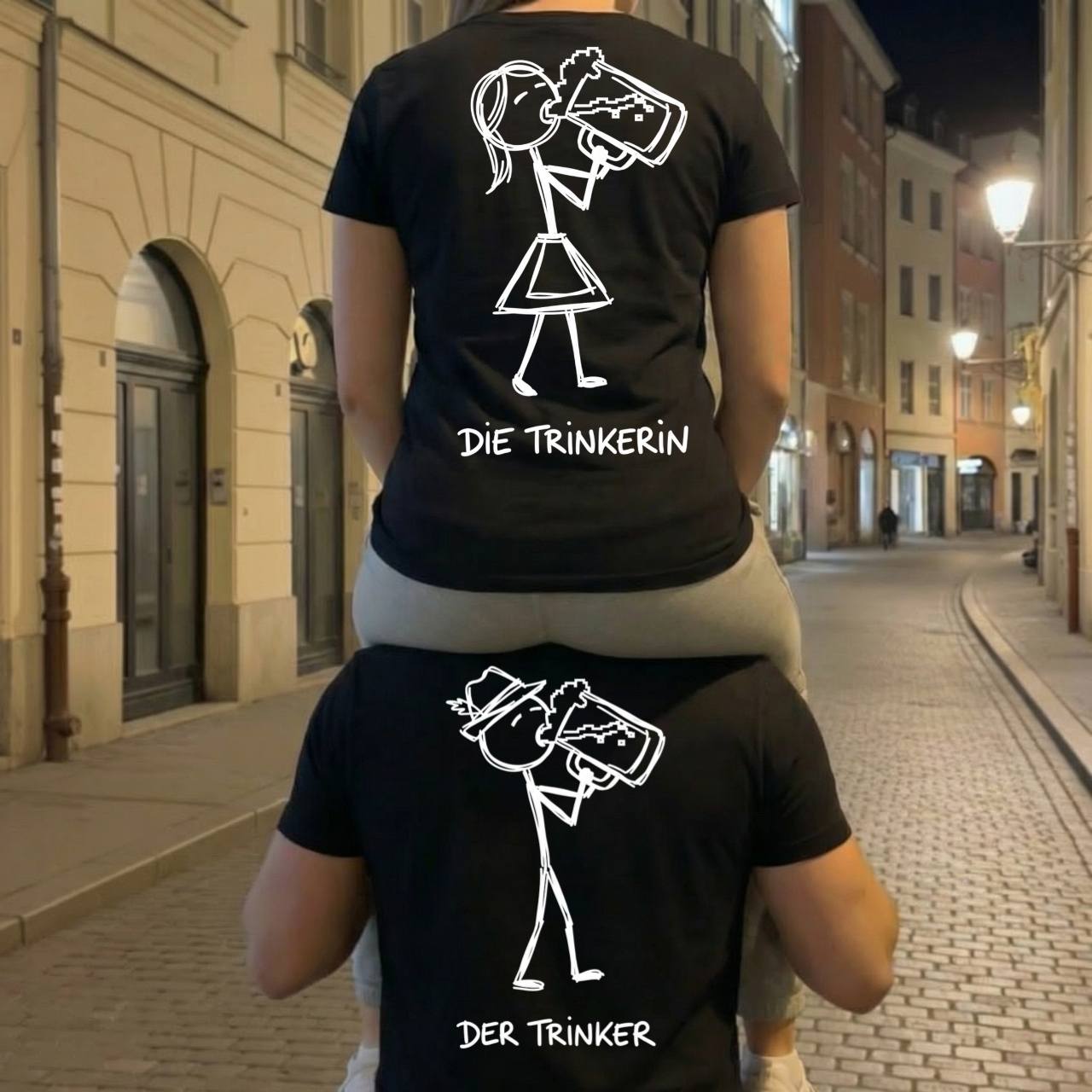 Trinkpärchen - Premium T-Shirt Bündel