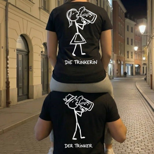 Trinkpärchen - Premium T-Shirt Bündel