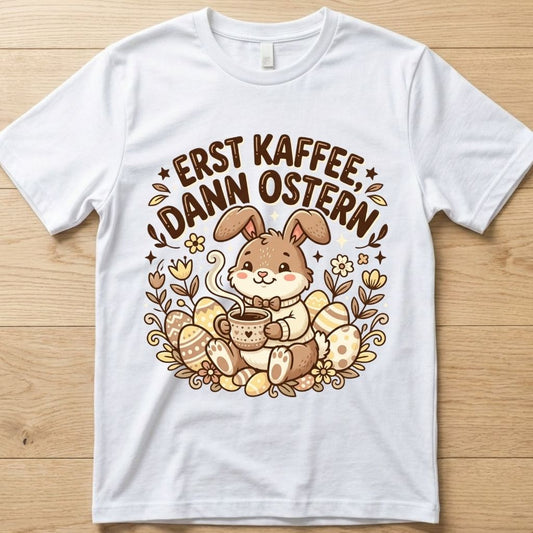 Kaffee Ostern - Ostern T-Shirt Unisex