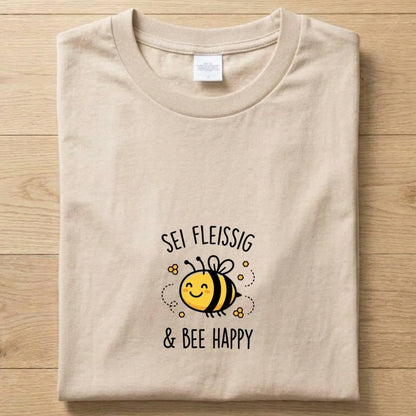 Bee Happy - Gute Laune T-Shirt Unisex