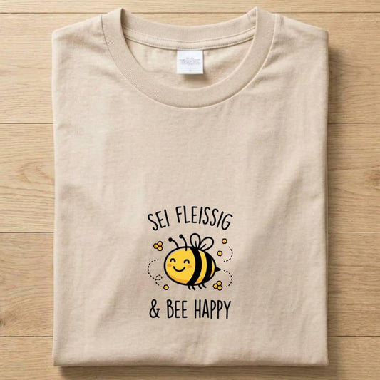 Bee Happy - Gute Laune T-Shirt Unisex