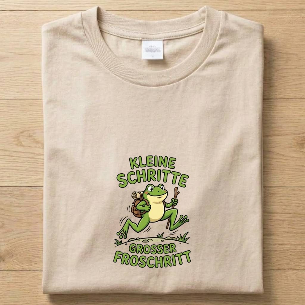 Froschritt - Gute Laune T-Shirt Unisex