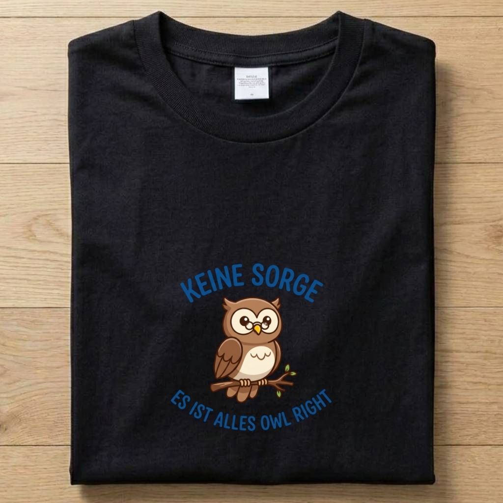 Owl Right - Gute Laune T-Shirt Unisex