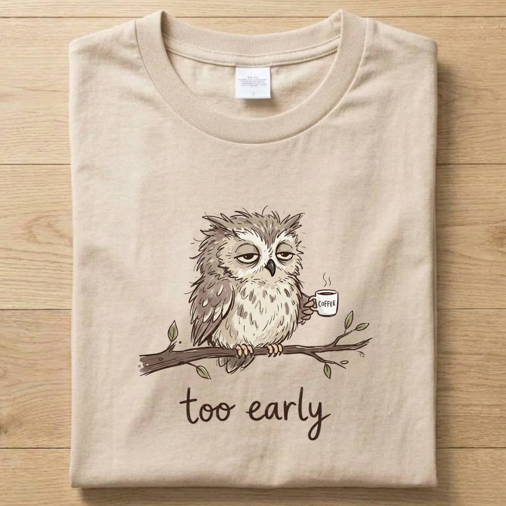 Too Early - Creatures T-Shirt Unisex