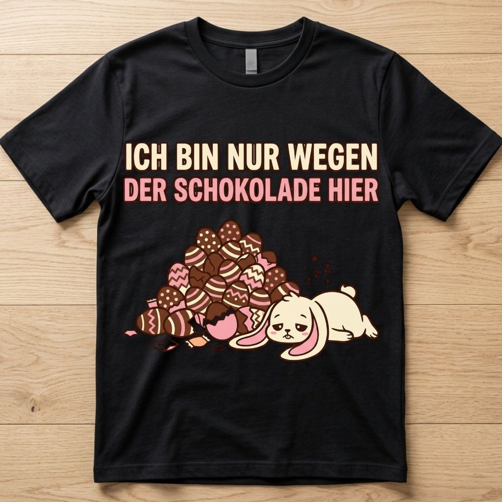 Schokolade - Ostern T-Shirt Unisex