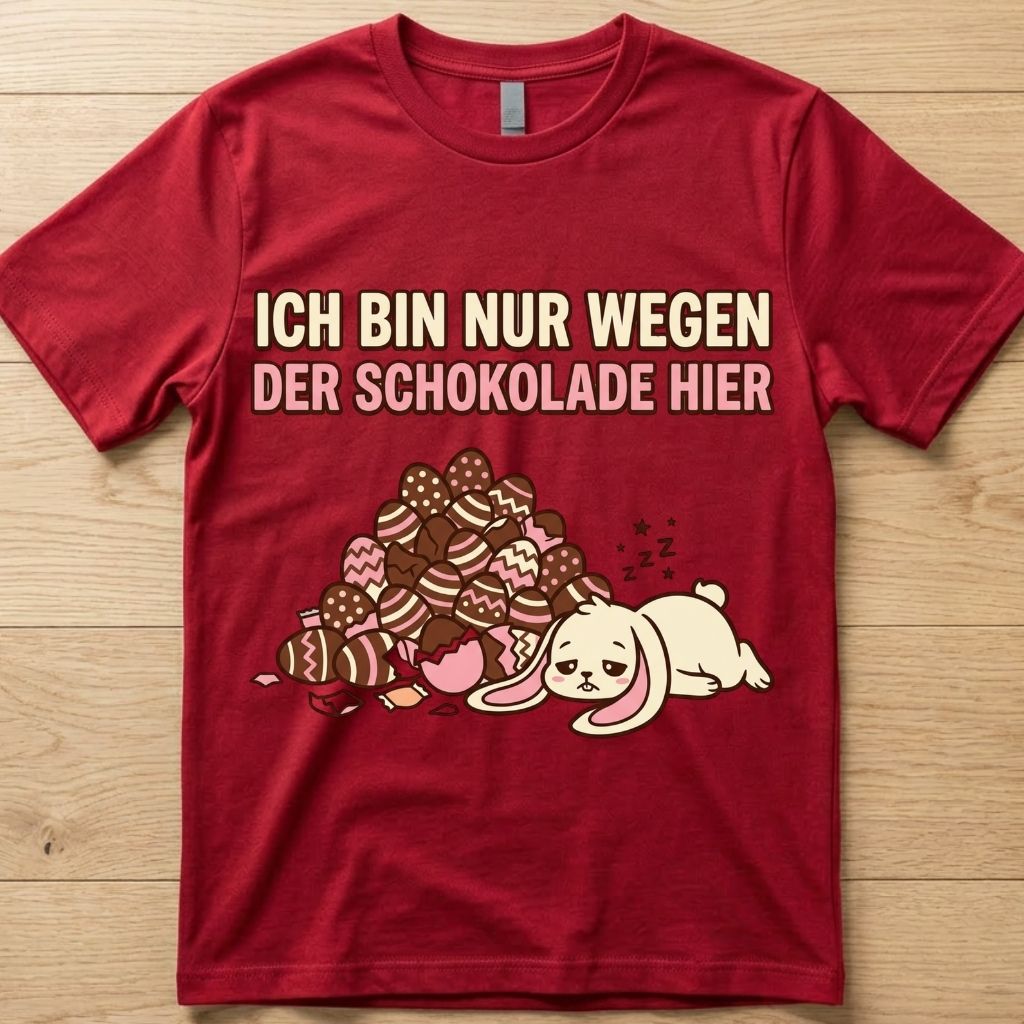 Schokolade - Ostern T-Shirt Unisex