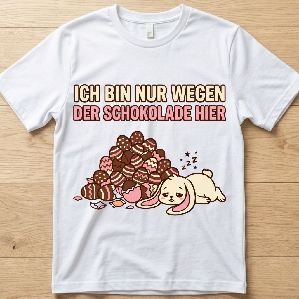 Schokolade - Ostern T-Shirt Unisex