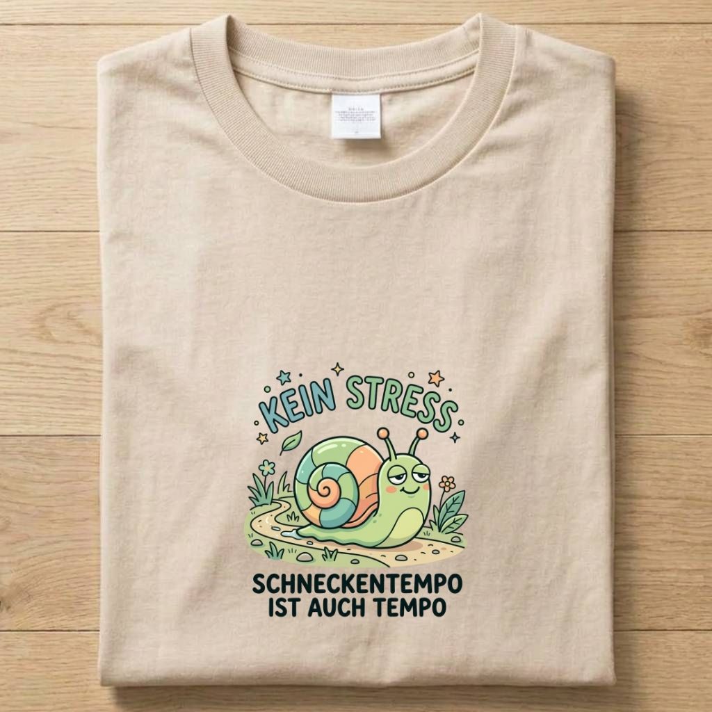 Schneckentempo - Gute Laune T-Shirt Unisex