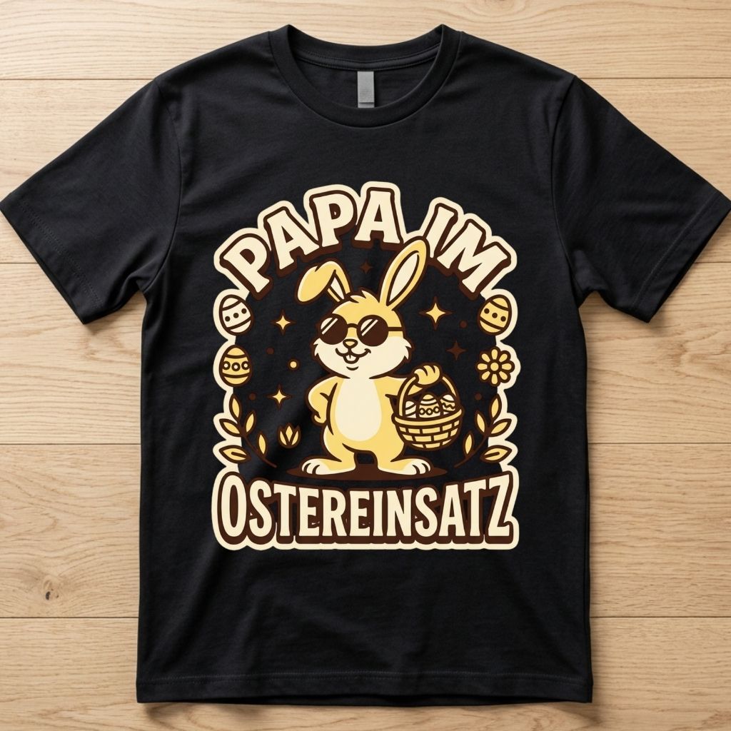 Papaeinsatz - Ostern T-Shirt Unisex