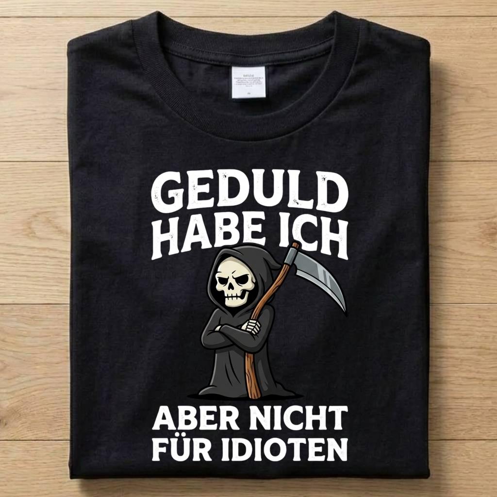Geduld - Gute Laune T-Shirt Unisex