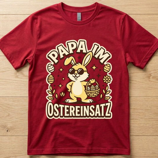 Papaeinsatz - Ostern T-Shirt Unisex
