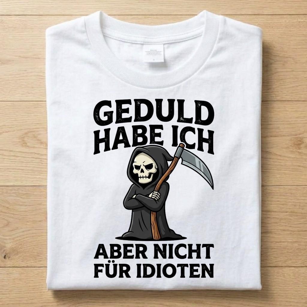 Geduld - Gute Laune T-Shirt Unisex