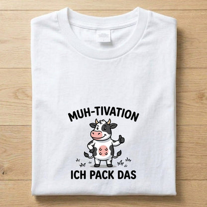 MUH-TIVATION - Gute Laune T-Shirt Unisex