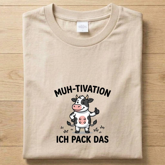 MUH-TIVATION - Gute Laune T-Shirt Unisex