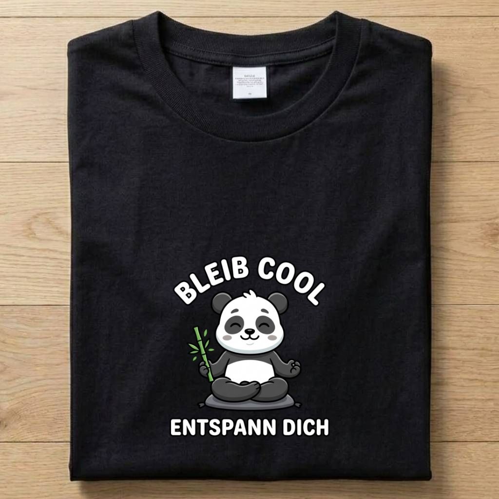 Bleib Cool - Gute Laune T-Shirt Unisex