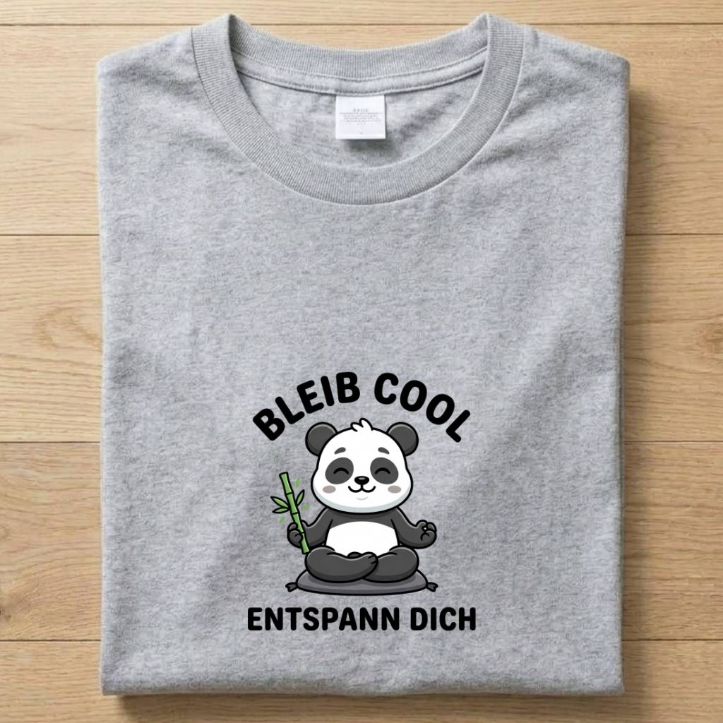 Bleib Cool - Gute Laune T-Shirt Unisex
