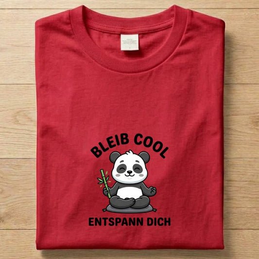 Bleib Cool - Gute Laune T-Shirt Unisex