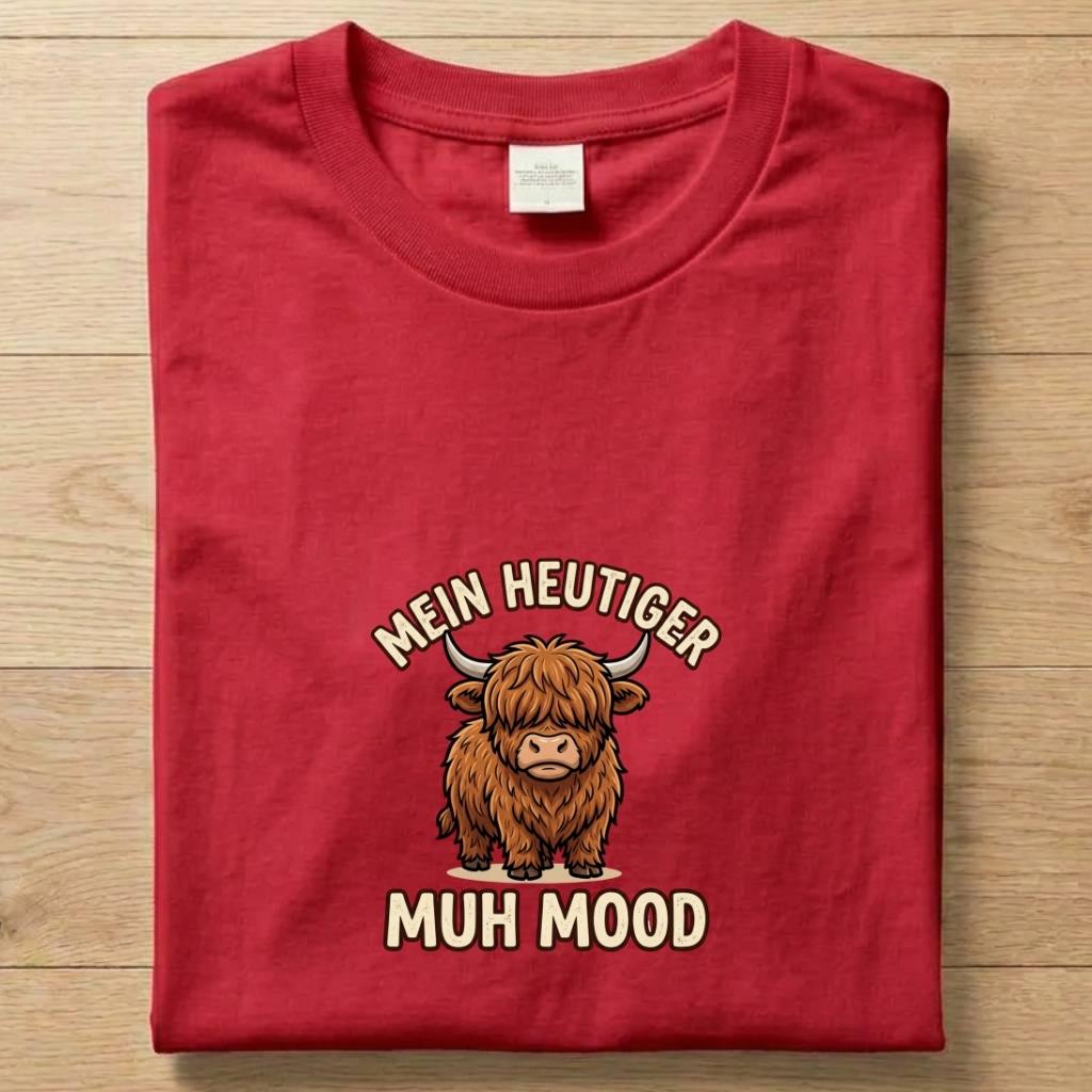 MUH MOOD - Gute Laune T-Shirt Unisex