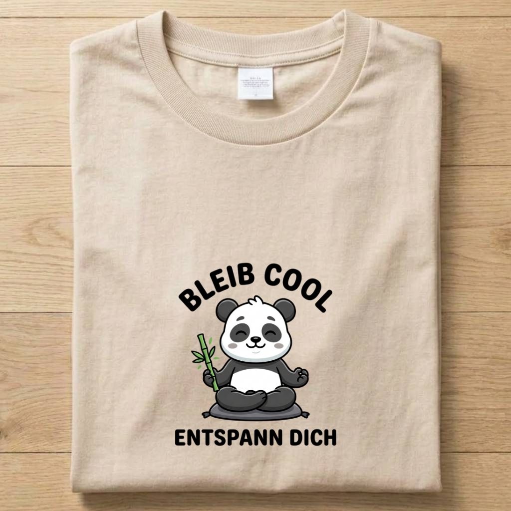 Bleib Cool - Gute Laune T-Shirt Unisex
