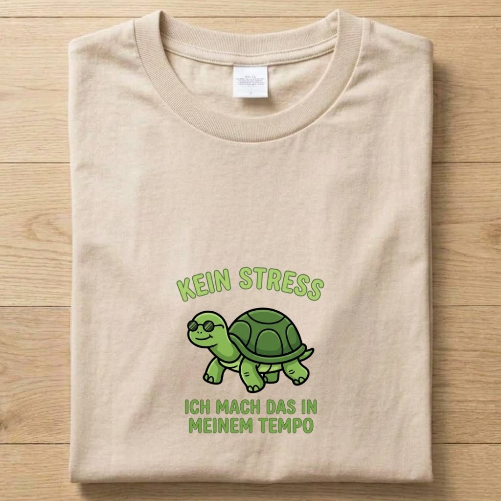 Im meinem Tempo - Gute Laune T-Shirt Unisex