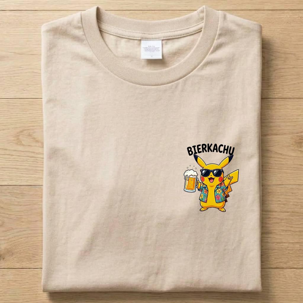 Bierkachu - Bier T-Shirt Unisex