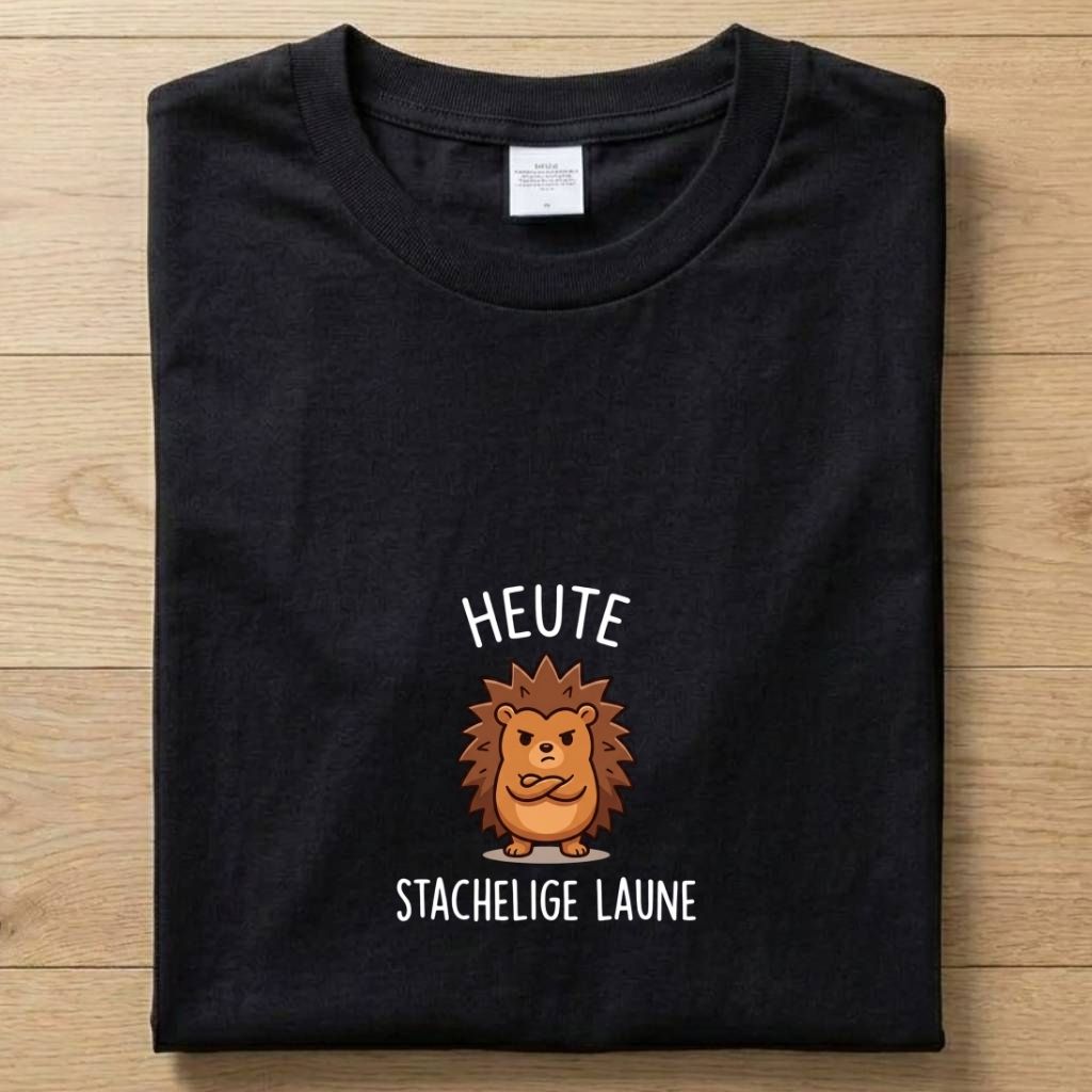 Stachelige Laune - Gute Laune T-Shirt Unisex