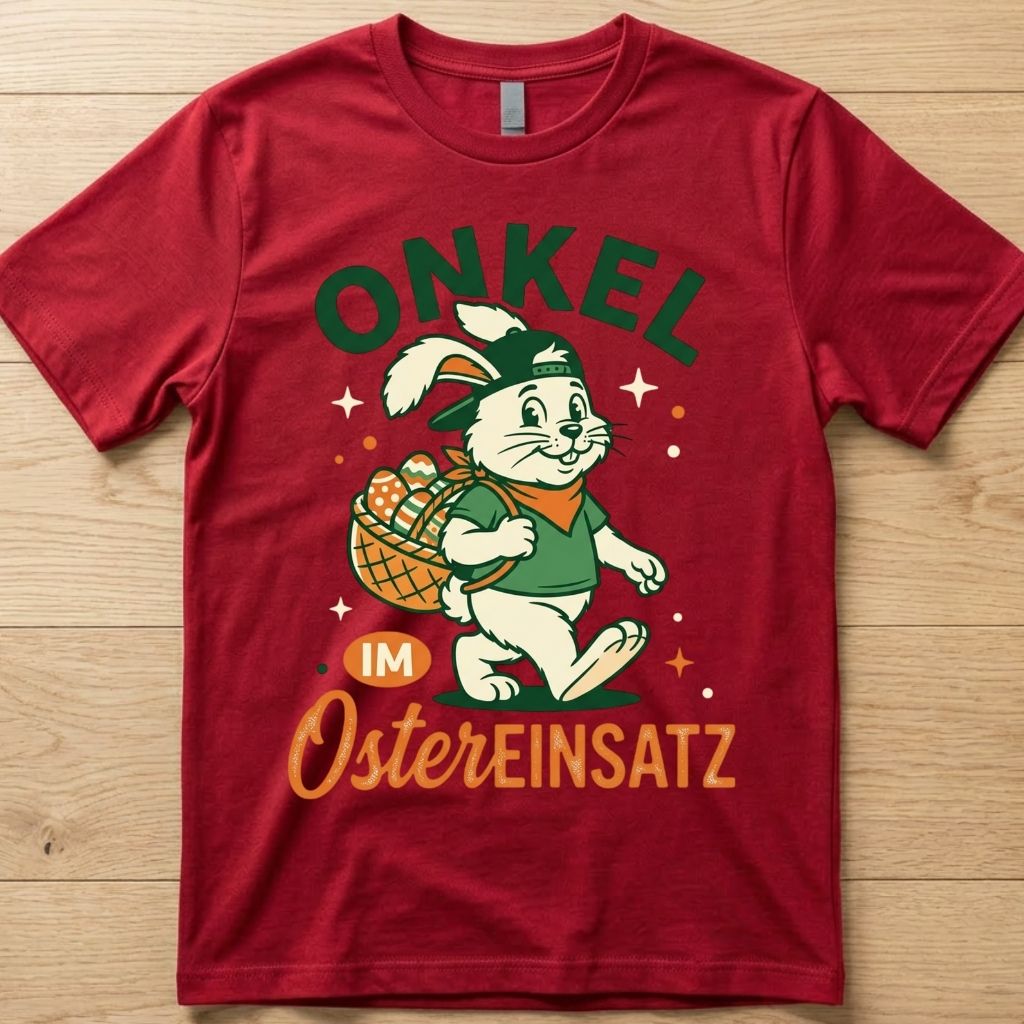 Onkeleinsatz - Ostern T-Shirt Unisex