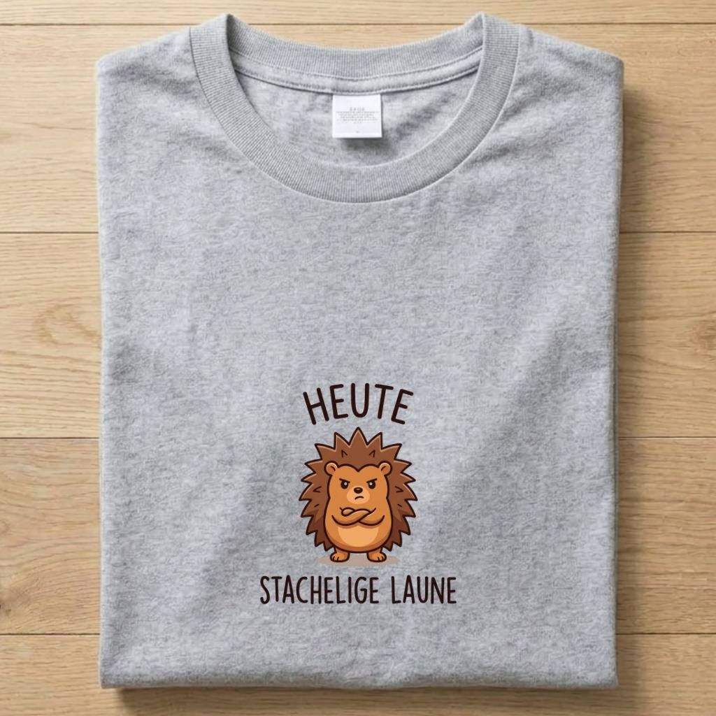 Stachelige Laune - Gute Laune T-Shirt Unisex
