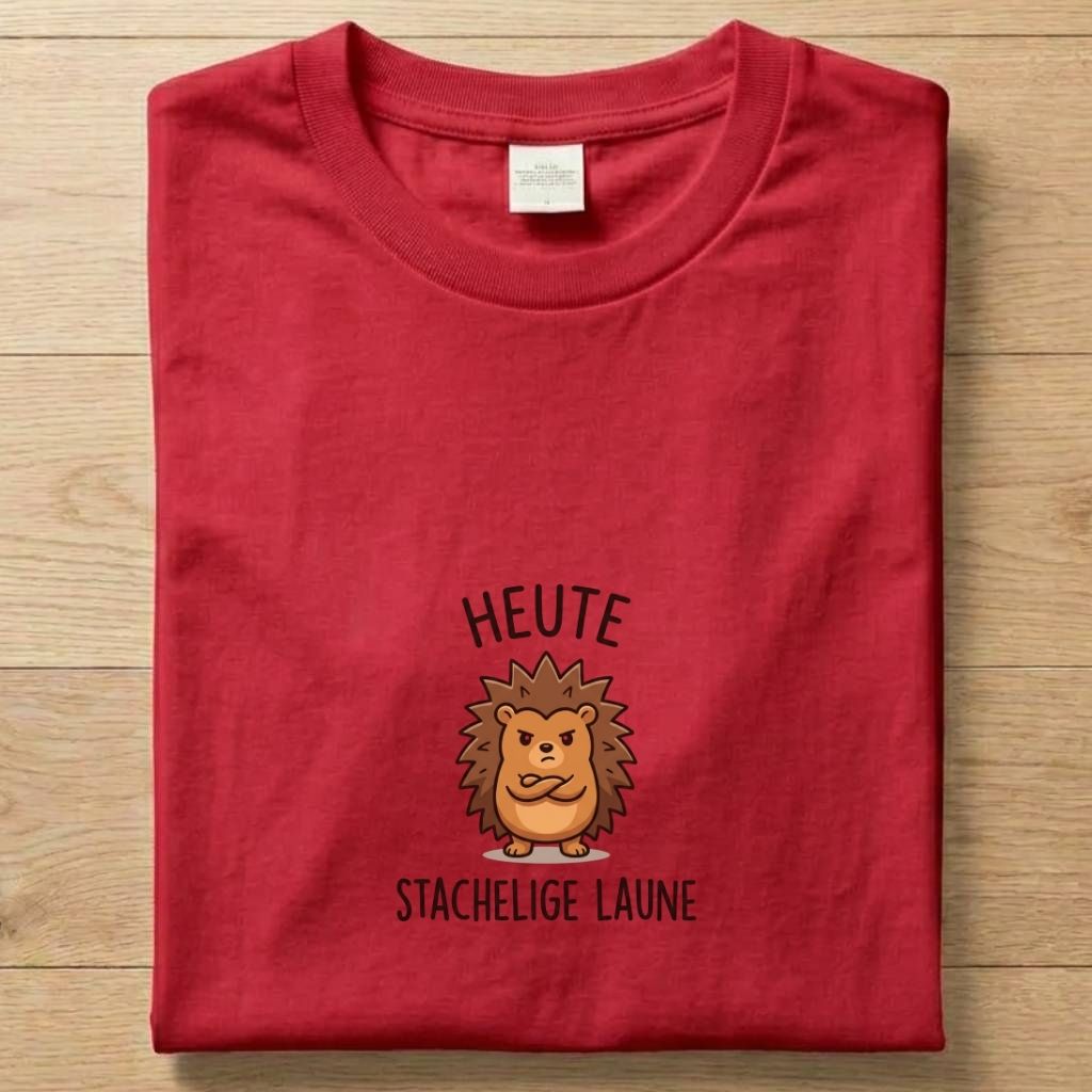 Stachelige Laune - Gute Laune T-Shirt Unisex