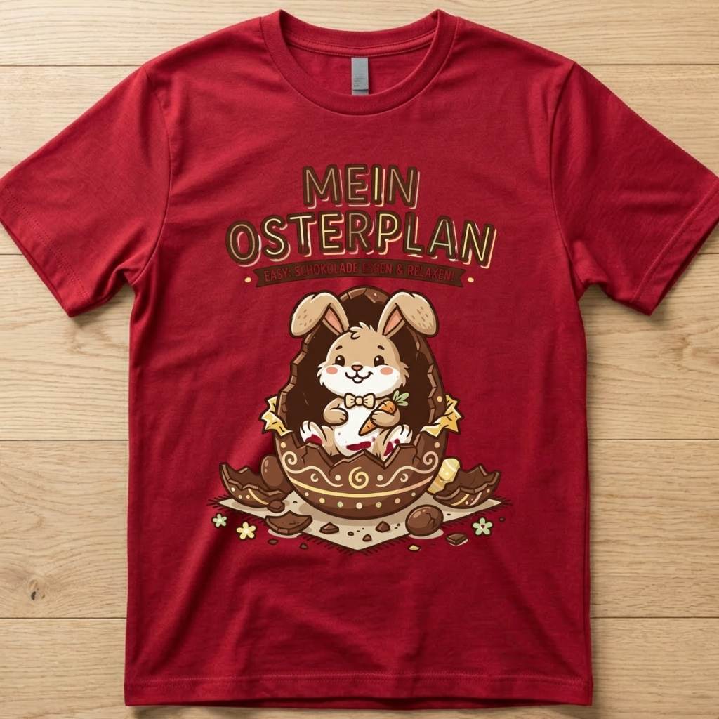 Mein Plan - Ostern T-Shirt Unisex