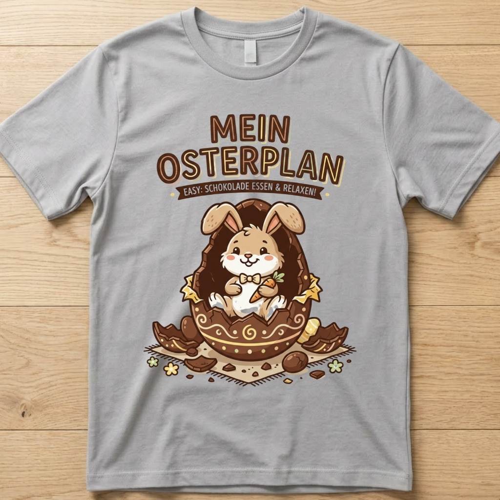 Mein Plan - Ostern T-Shirt Unisex