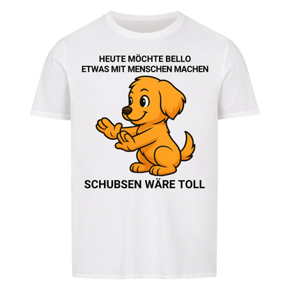 Hund Schubst