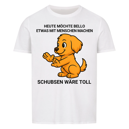 Hund Schubst
